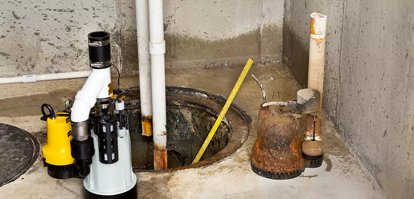Installing Sump Pump in Finished Basement in El Mirage, AZ